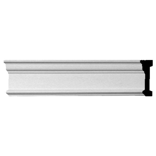 Ekena Millwork 4 5/8"H x 1 3/4"P x 94 1/2"L Holmdel Chair Rail CHA05X02HO